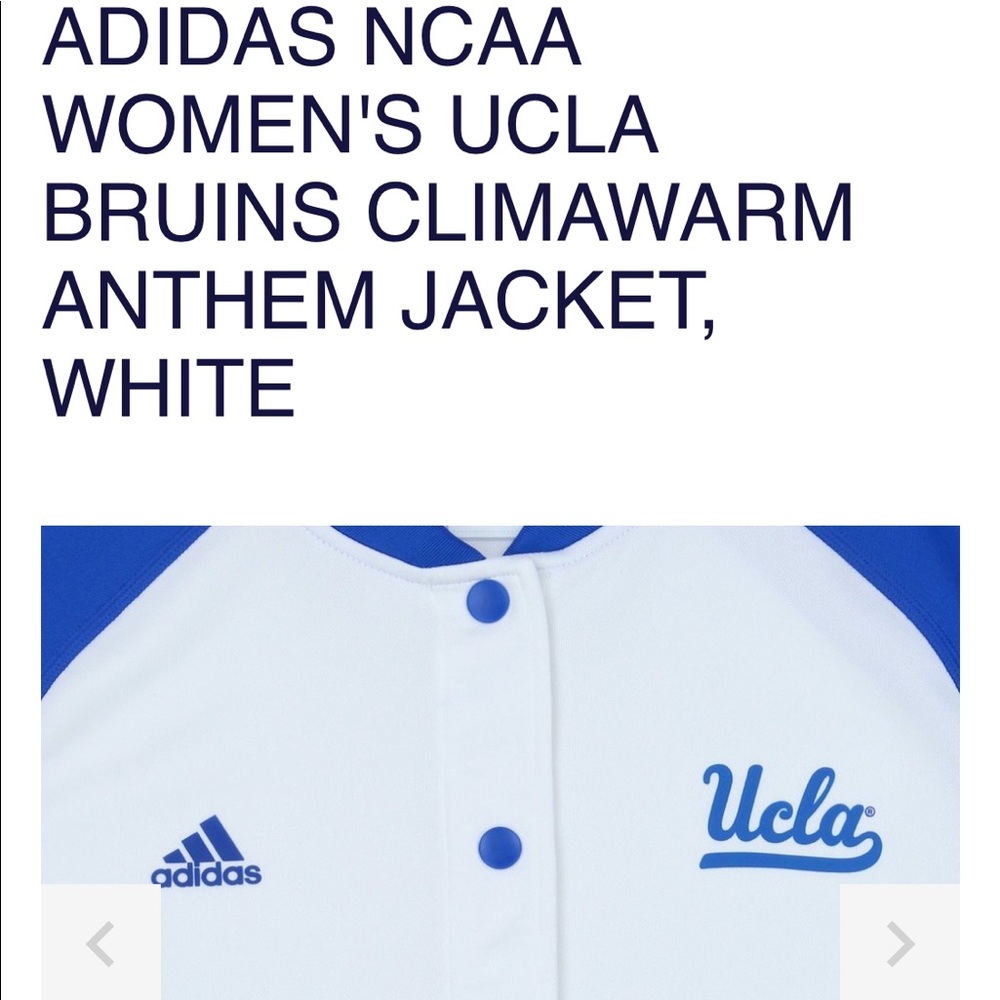 UCLA Adidas Women’s Jacket